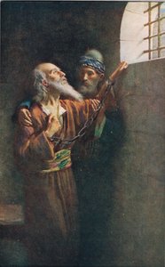 iyi bir mücadele verdim by Harold Copping